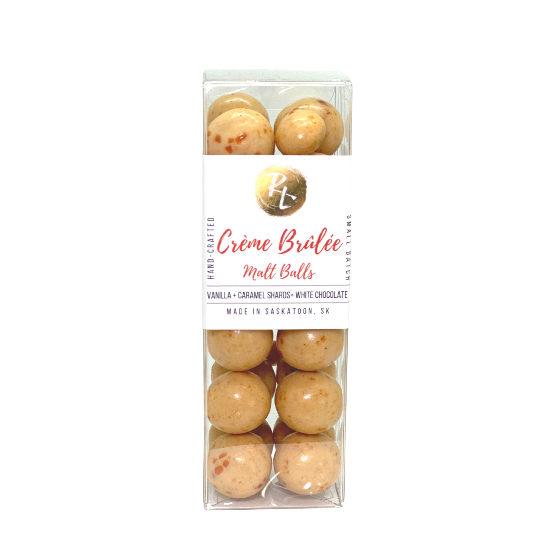 Crème Brûlée Malt Balls