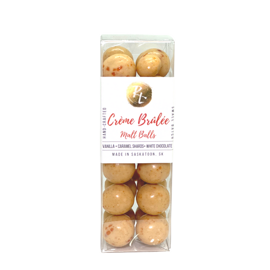 Crème Brûlée Malt Balls